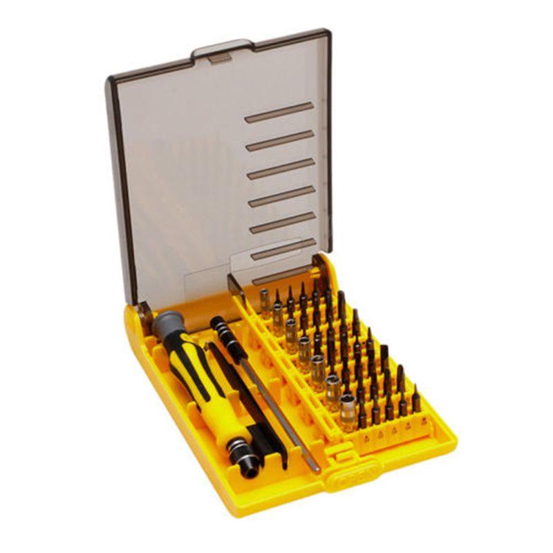 Ensemble de tournevis de précision Torx 45 en 1 polyvalent pour la réparation de téléphones portables et d'ordinateurs portables