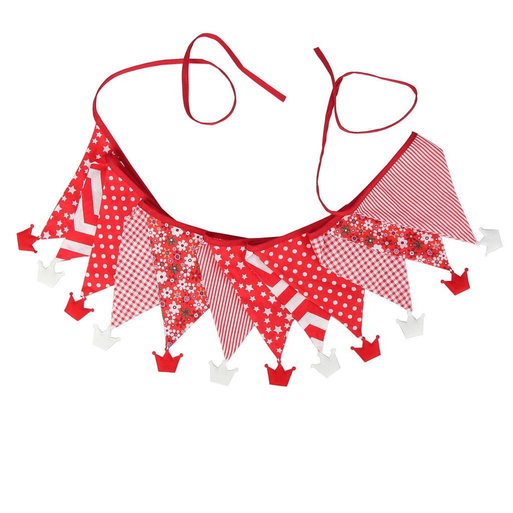 Nordic Style Cotton Triangle Banner - Tent, Wedding, Kindergarten Decoration