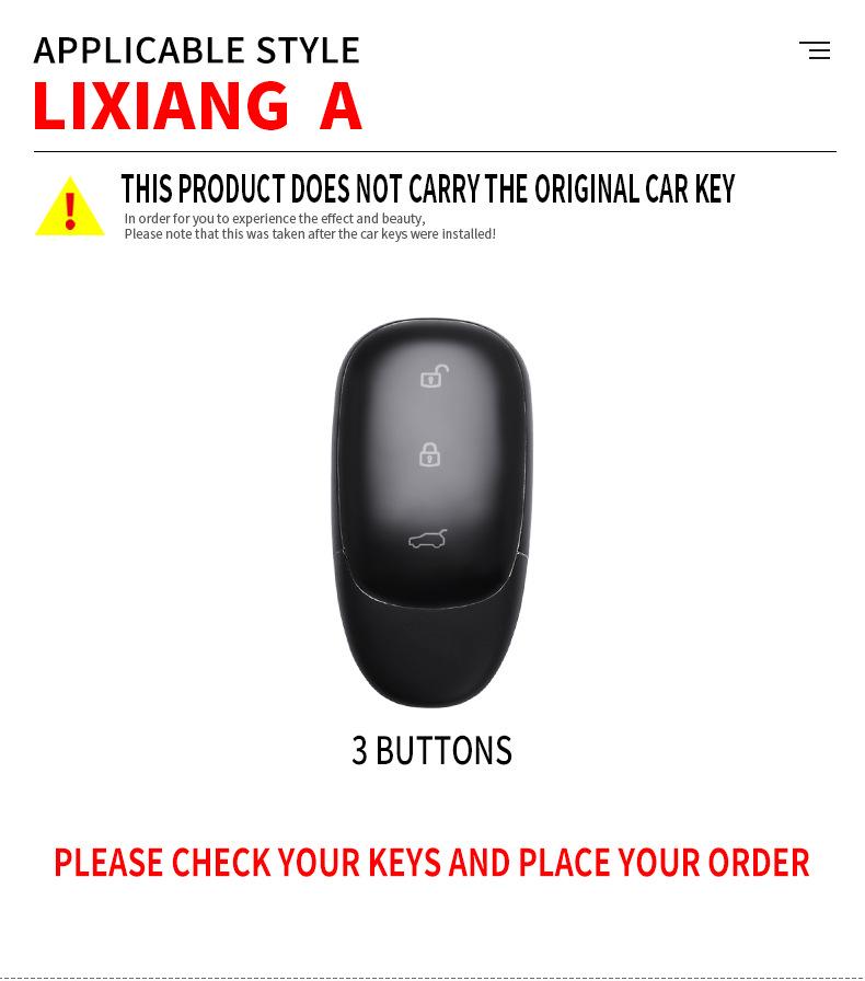 Key Case for 2021 Ideal Model: Full Coverage, Simple Design for Men & Women