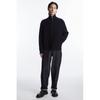 Cos Japan Funnel Neck Knitted Wool Jacket