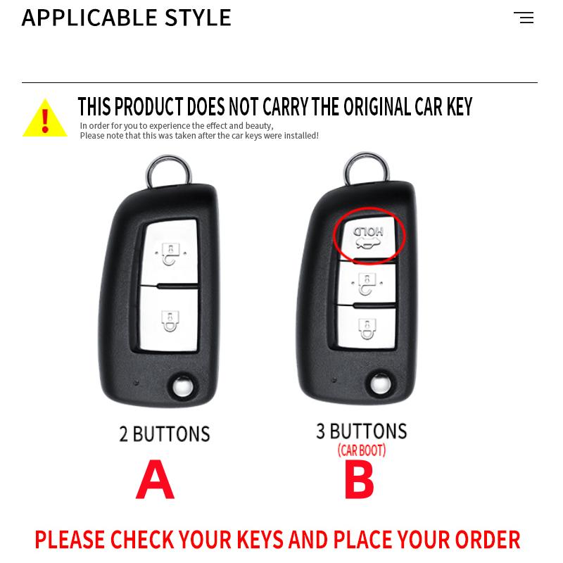Car Remote Key Case Cover Protect Shell Fob For Nissan X-Trail Juke Qashqai Micra J11 Pulsar C13 F15 T32 L662 Murano 2014-