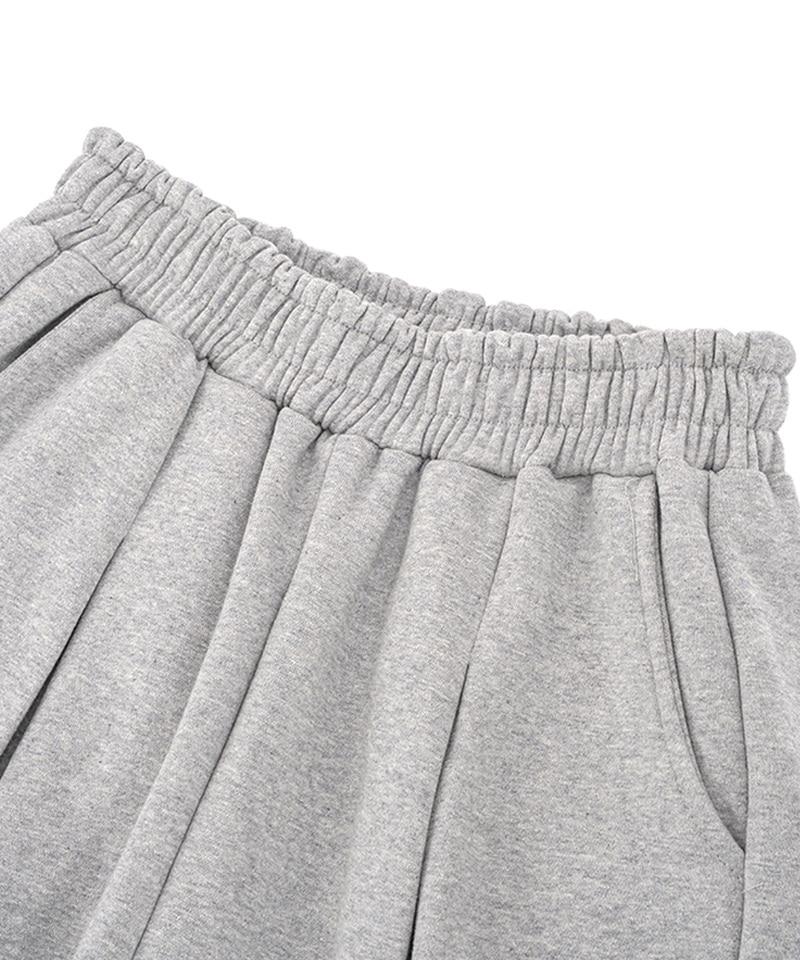 UNDEROFF Balloon Curved Sweatpants Gray