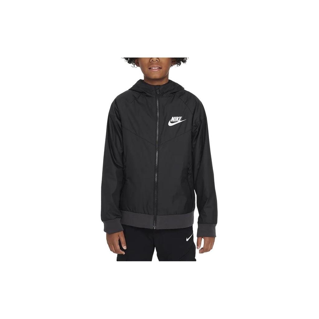 Nike Sportbekleidung Windrunner Jacken & Mäntel Schwarz Kinder FN8757-010