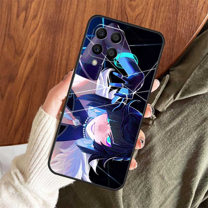 Yelan Genshin Impact Case For Samsung Galaxy M13 M33 M53 M11 M21 M31 M51 M12 M22 M32 M52 M20 M31s M14 M54 Cover