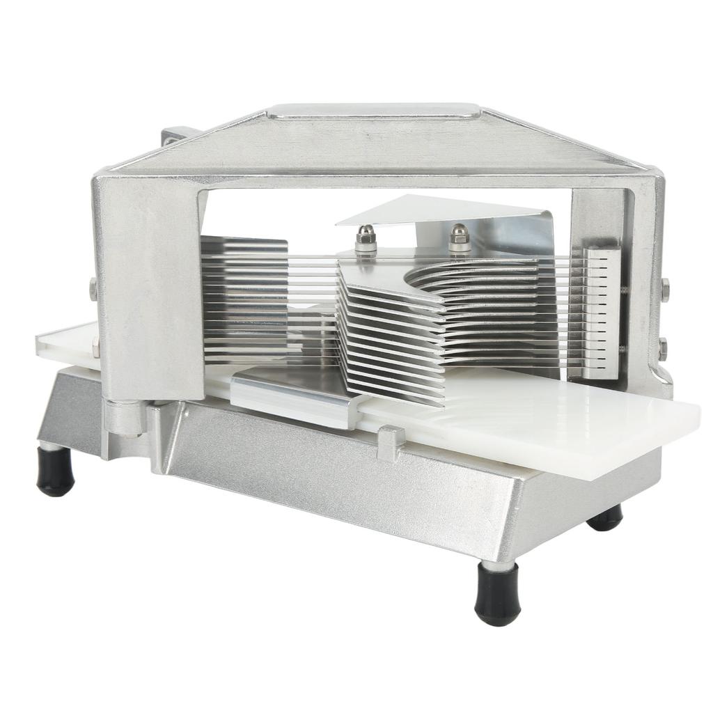 Řezačka zeleniny z nerezové oceli s vysokou účinností, ruční kráječ na plátky ovoce, rajčat a brambor