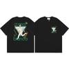 Streetwear Graphic T-Shirt Men Women Loose Fit Short Sleeve Cotton Tee