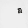 STONE ISLAND T-Shirt Solid Color Crew Neck Fitted Short Sleeve Kids Tops White 791620147-V0093