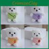 Teddy Cute Soft Bear Plushie With Pp Cotton Filling For Bag Accessories Charm