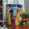 Laundry Basket With Carry Handles, Quilted Polyester Hamper for Clothes, Towels and Everyday Household Storage Needs