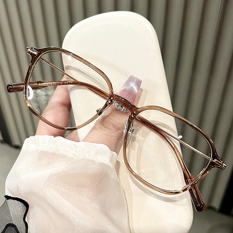 

Унисекс TR90 Модные Квадратные Очки для Близорукости с Защитой от Синего Света