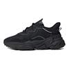 Adidas Originals Ozweego Leather Comfortable Durable Low-Top Sports Casual Shoes Kids Sneakers Black EF6295