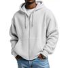 Herren S Lockerer Schnitt Langarm Kapuzenpullover Unifarben Lässig Sweatshirt