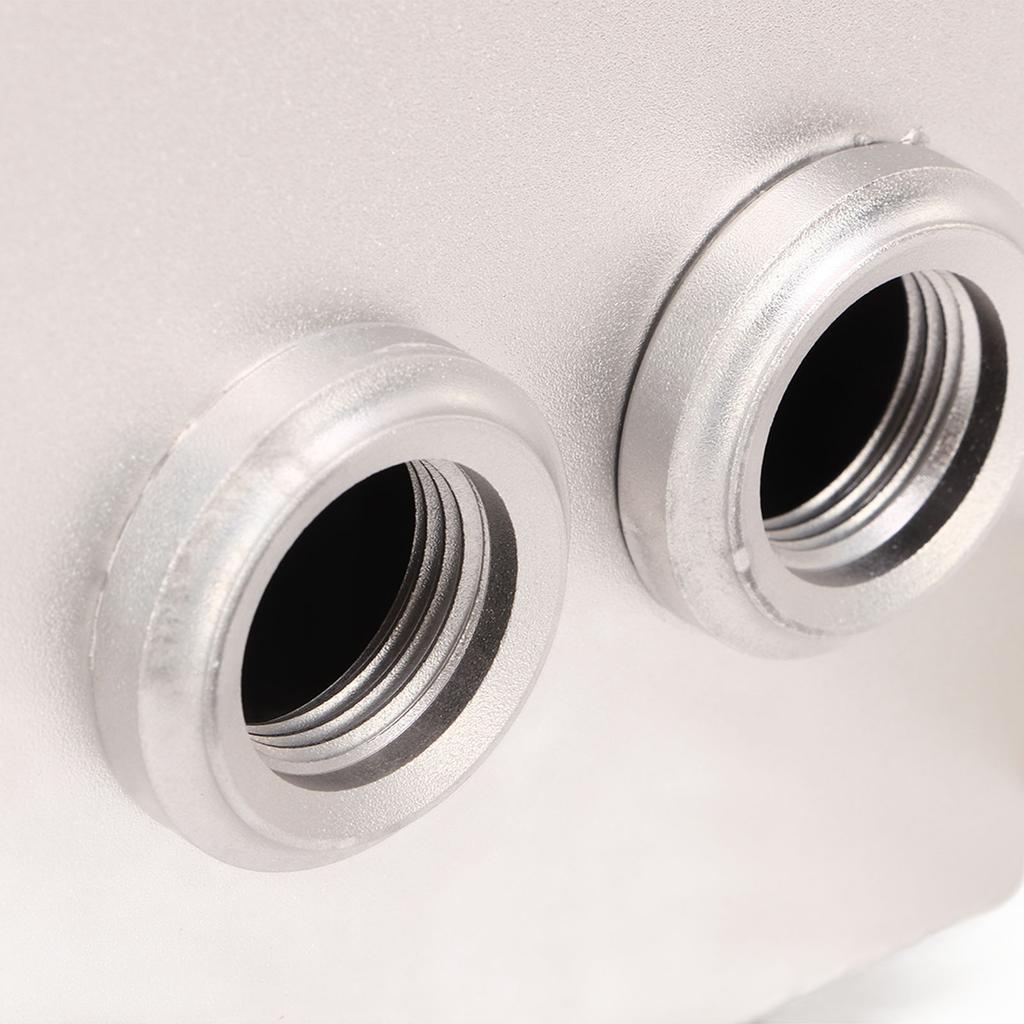 1200ml Oil Catch Can Kit Engine   Baffle Dual Filter Oil   Reservoir AN8 Hose Fitting