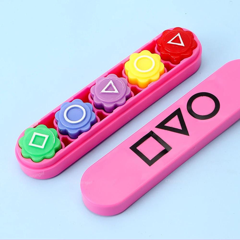 Newest Stone Catching Toy Korea Chinese Folk Traditional Play Game Sets Hand-Eye Coordination Finger Exercise Relief Stress Dice