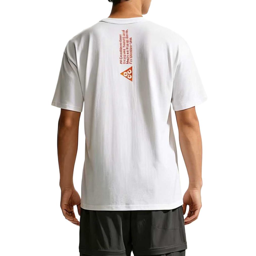 Nike ACG Series Comfortable Outdoor Crew Neck Short Sleeve T-Shirt Men Tops JF7386-100
