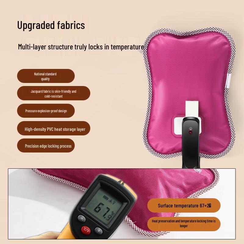 Rechargeable Hot Water Bottle Hand Warmer