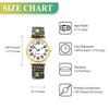Cute One Size Fits Stylish Analog Stainless Steel Waterproof Quartz Fashion Accessory Perfect Gift for Bohemian-style Women's Watch, All Display,