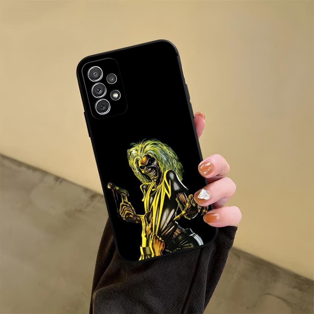 Skeleton Rock Band Fashion Phone Case for Samsung Galaxy S23 S24 S20 S21 S22 Ultra Fe Plus M54 A34 A54 A24 A52 A53 Coque