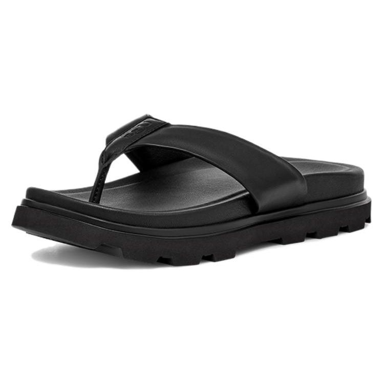 UGG Men s Capitola Flip Sandal Black 1153077-BLK 40