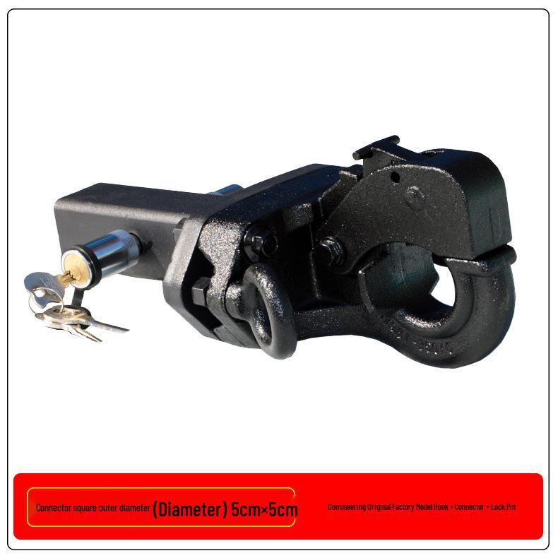 2024 BJ40 Trailer Hitch: Forged Tow Hook with Solid Ball Head