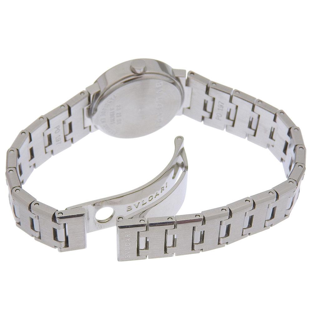BVLGARI Bvlgari Bvlgari Watches BB23Stainless Steel blackDial Stainless Steel Quartz Analog display Women Used