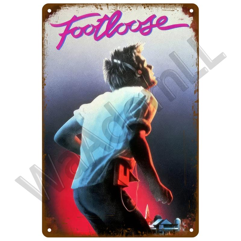 Retro Tin Sign Aesthetic Living Room Metal Wall Decor Decoration Cinema Vintage Metal Sign Movie Industrial Deco Films Poster