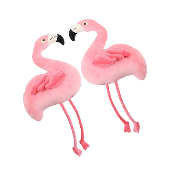 fluffy flamingo toy