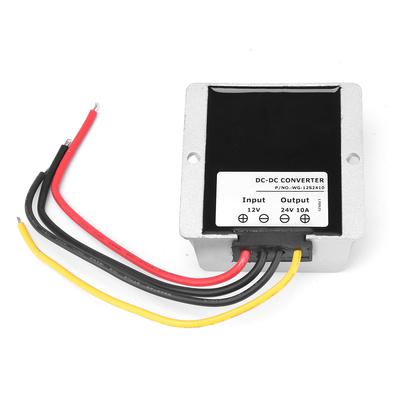 Convertidor Step Up de 12V a 24V 10A 240W Módulo Regulador de Voltaje Boost Impermeable IP68
