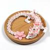 3D Printed Crystal Dragon Articulated Dragon Fidget Toy Cherry Blossom Dragon Home Office Decor Birthday Gift For Boys