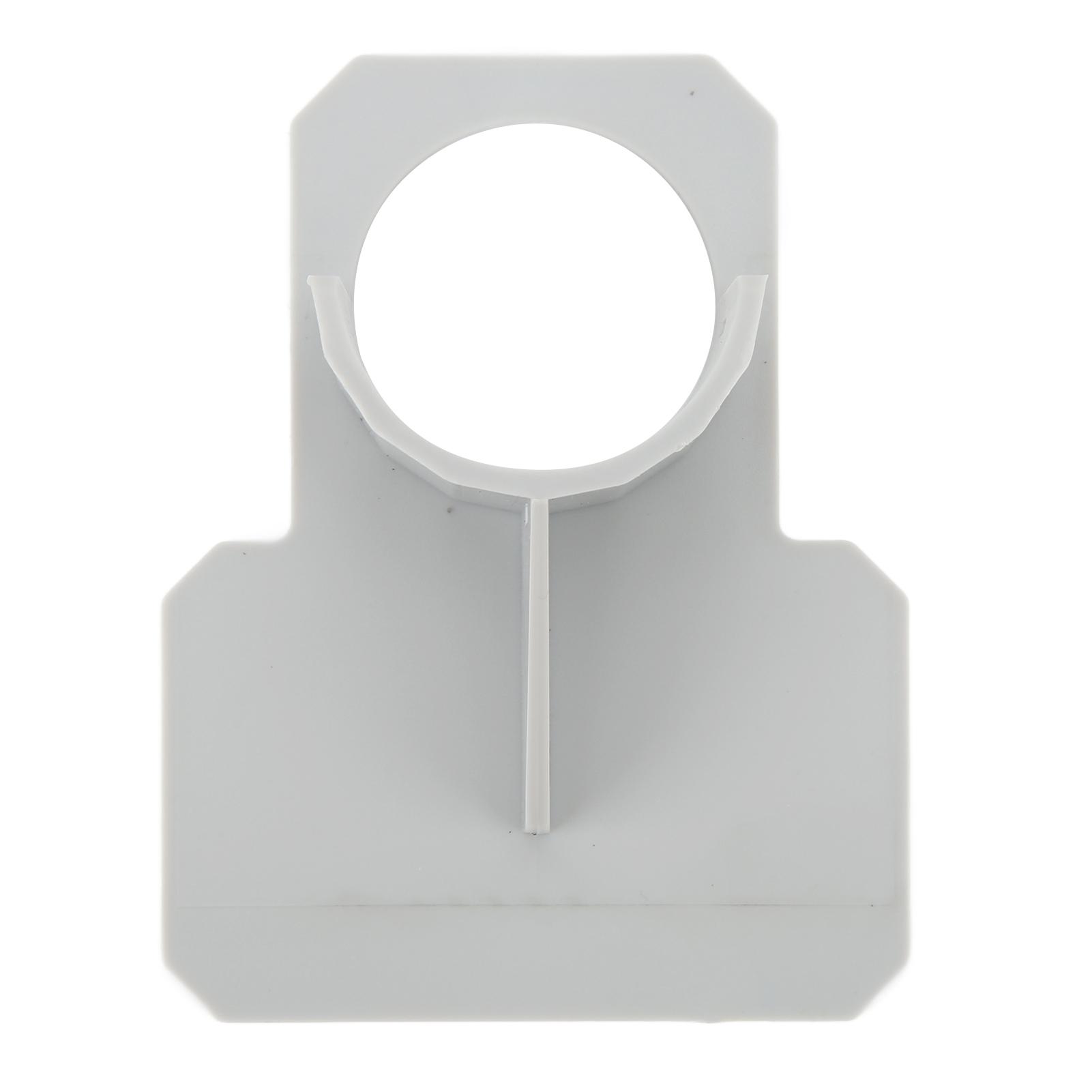 3.7cm Swimming Pool Pipe Holder Above Ground Pool Hose Bracket Hose Support with Tapes Gray
