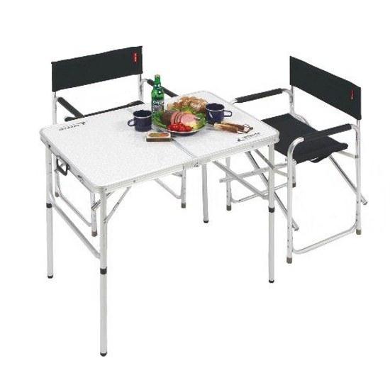 Captain Stag Outdoor Table Aluminum Two-Way Adjuster S Size 9060cm Laforet UC-511