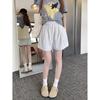 2025 Women's High Waist A-Line Sports Shorts: Fashionable Summer Drawstring Casual Wear