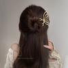 New Butterfly Metal Hair Fork Clip Women Hair Pin Combs Messy Bun Hairpin Clip Side Combs Updo Sticks Hair Styling Tool Gifts