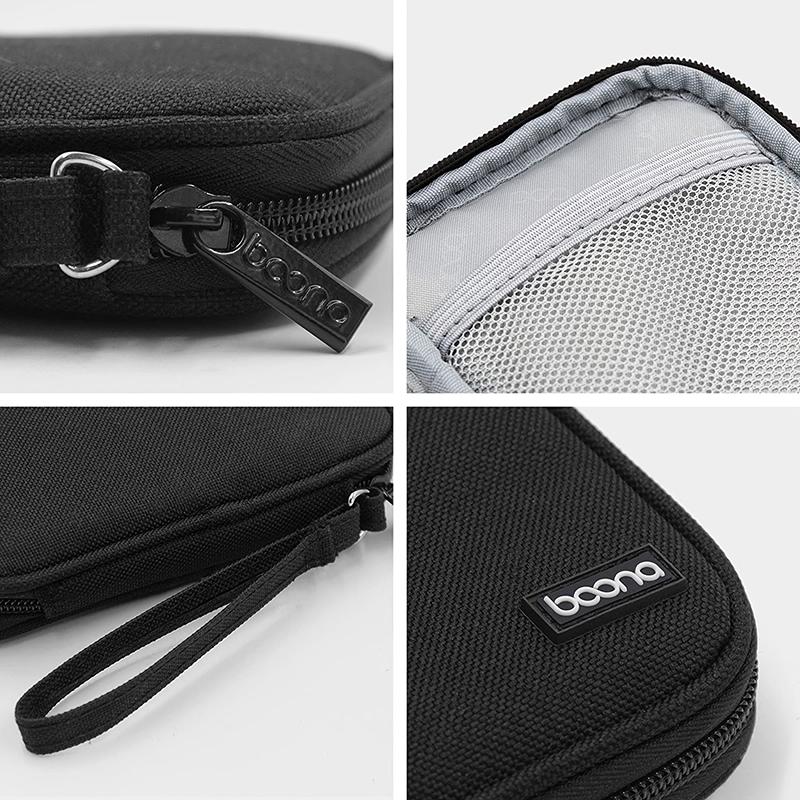 Portable Carrying Case Storage Bag Hard Drive Case for HDD Enclosure Hard Disk Case for Phone Power Bank Usb Data Cable Earphone