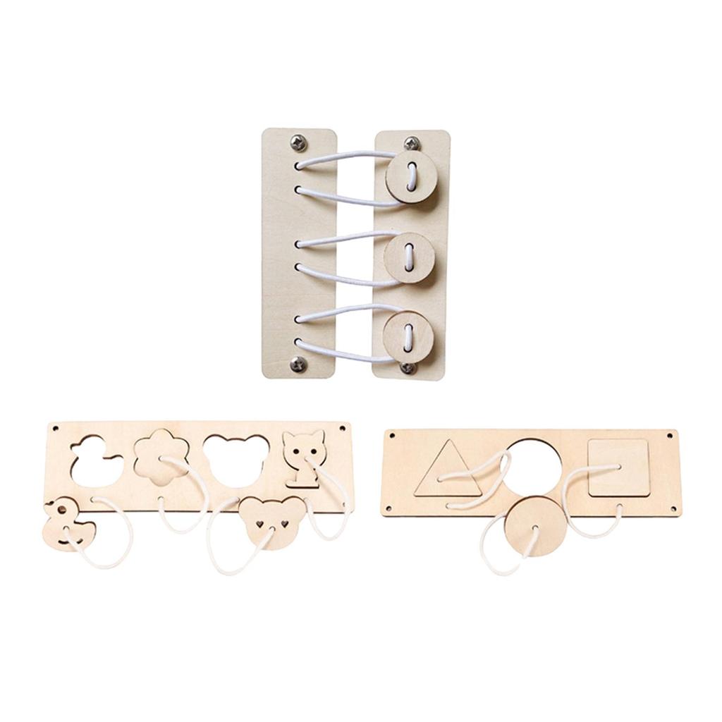 Montessori Busy Board Early Educational Toy DIY Material Teaching Props