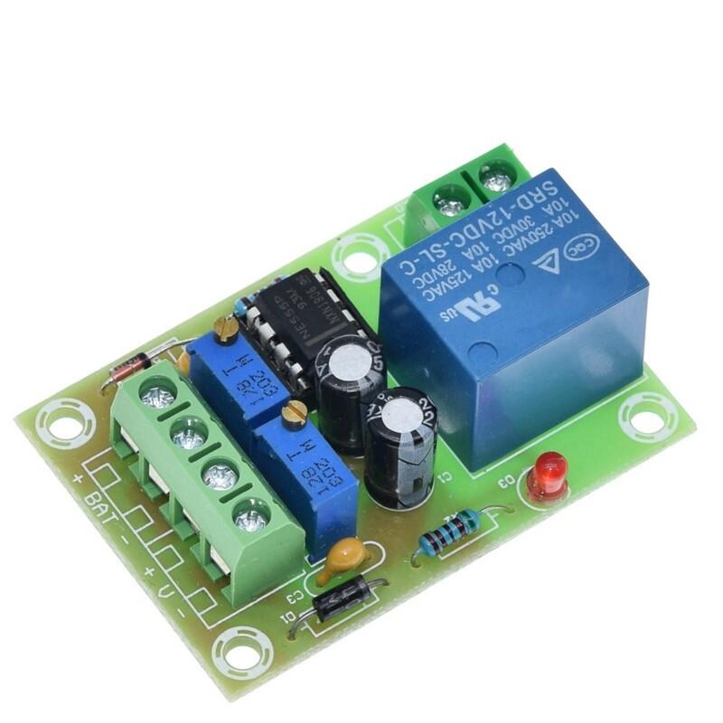 12V Battery Charging Control Board XH-M601 Intelligent Charger Power Control Panel Automatic Charging Power