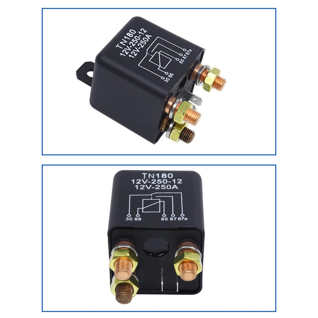 jingfei Car Relay, 24V 250A Continuous High Power, Motorcycle Control Switch, Terminal Automotive Starter Relay