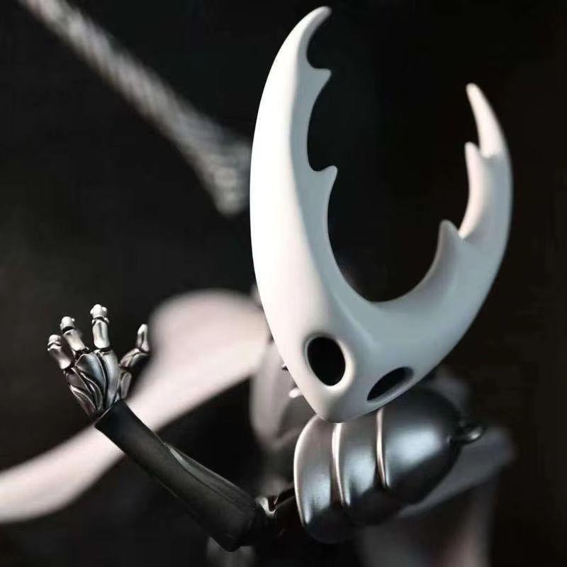 Hollow Knight Pure Vessel 34CM Battle Form Mode KO Action Figure Desktop Ornament Decor Game Collectible Statue Gift For Fans