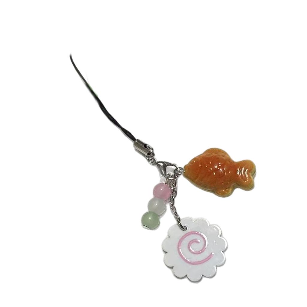 Harz Kameragurt Kreative Fischform Schlüsselanhänger Stilvoller Handyanhänger Perfekt für Fotografen Mädchen und Trendige Teenager