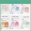 Pestañas de Papel Adhesivas de Color Degradado Para Notas de Mensajes Creativas de Bricolaje