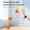 4 Piece Sports Ball Wristband Set Basketball, Baseball Football On Elastic String - Perfect For Boys Outdoor Play Pet Dog Toys