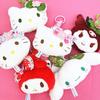 Sanrio Hello Kitty Sakura Kimono Face Tag Mascot Pink