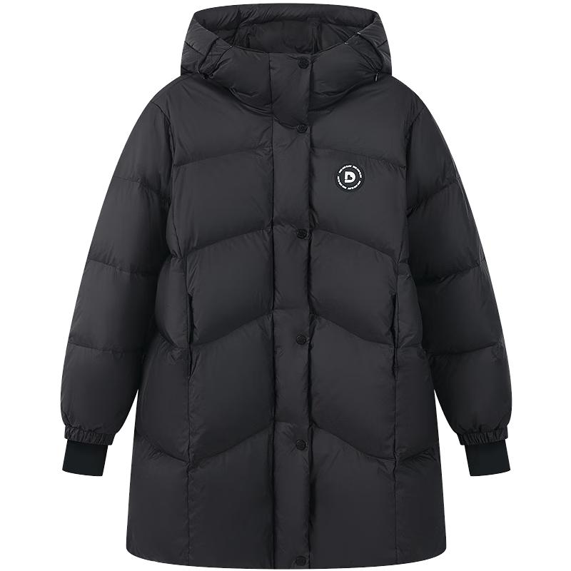 DEESHA Girls Youth Antibacterial Hooded Mid-length Down Jacket 170