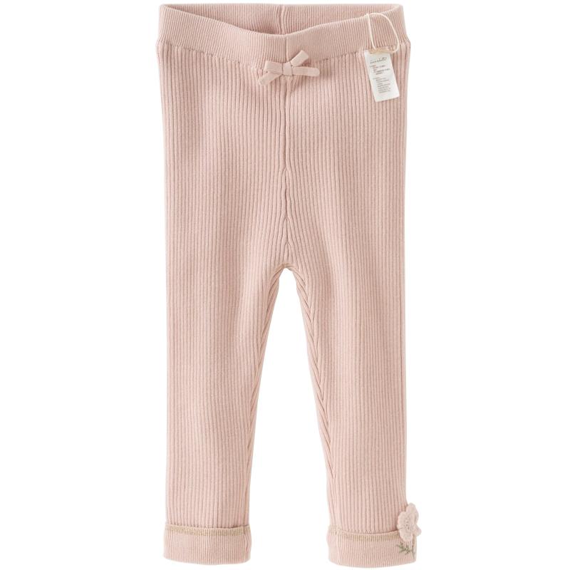 DAVE & BELLA Girls  Plush-Lined Knit Pants 100