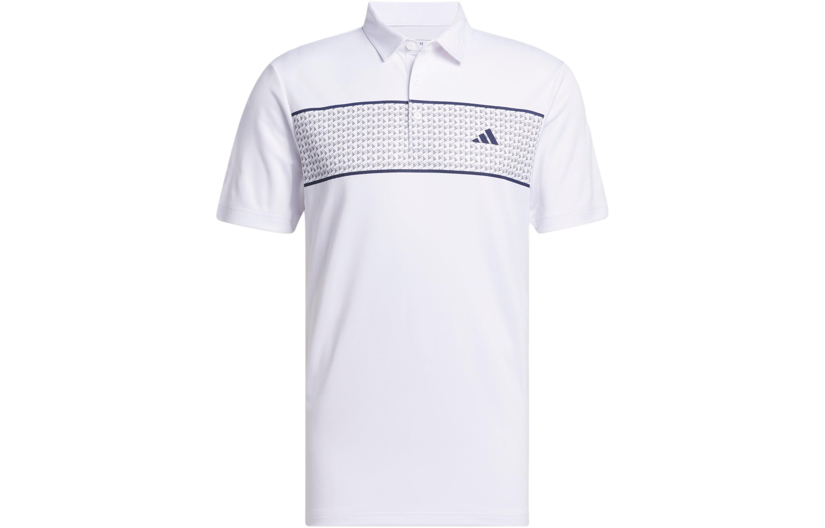 Adidas Chest Stripe Polo Shirt Polo Shirt Men s White IU4344 XXL