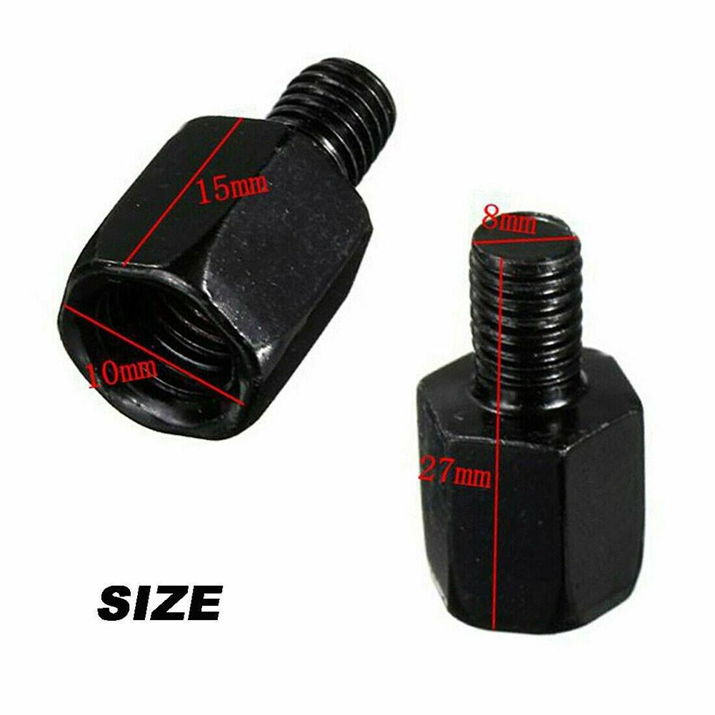 Motorcycle Mirror Adaptors Adaptor M10 Aluminium Practical To Use