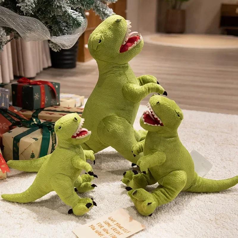 Simulation Dinosaur Plush Toy Stuffed Animal Triceratopstyrannosaurus Rexbrontosaurus Sword Dragon Soft Doll Children'S Gift