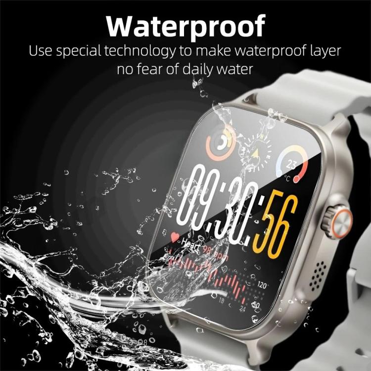 High-Aluminium HD Tempered Glass Screen Protector for Realme Watch 5, Anti Fingerprint Scratch Resistant Watch Protective Film, Film Only