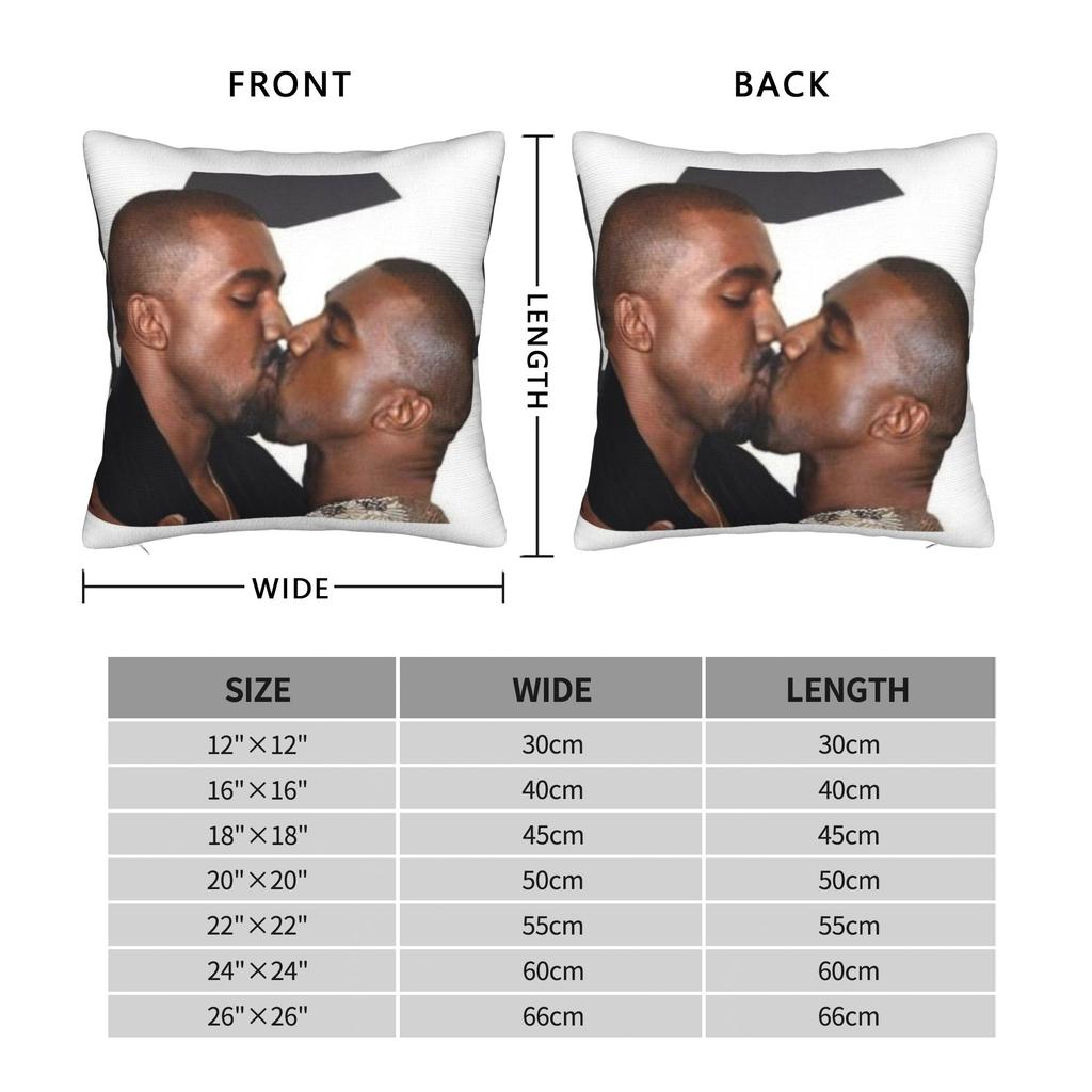 I Love You Like Kanye Loves Kanye Pillowcase Soft Fabric Cushion Cover Decoration Pillow Case Cover Home Drop Shipping 45*45Cm