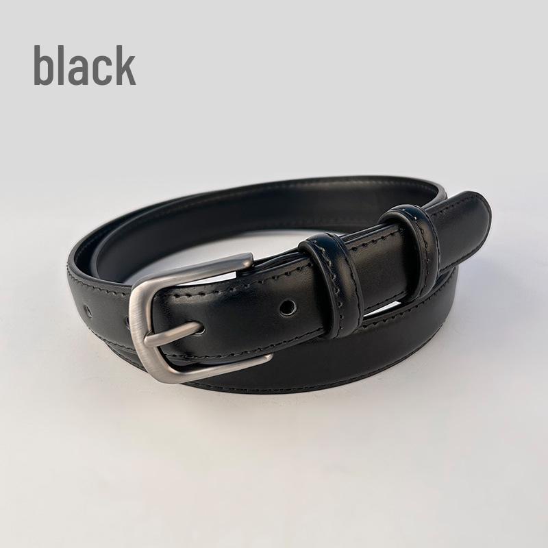 Women's Retro Casual Genuine Leather Belt: Versatile Cowhide Waist Belt